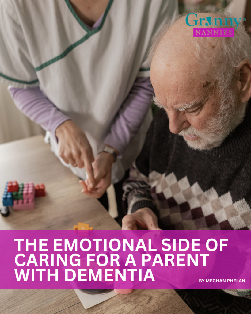 The Emotional Side of Caring for a Parent with Dementia